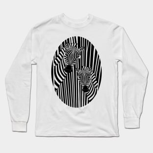 Zebra pattern Long Sleeve T-Shirt
